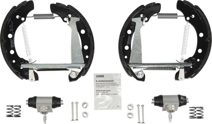 BOSCH 0 204 114 682 - Комплект гальм, барабанний механізм autozip.com.ua
