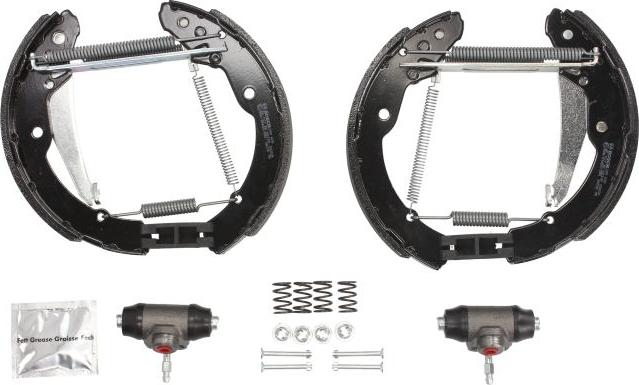 BOSCH 0 204 114 632 - Комплект гальм, барабанний механізм autozip.com.ua