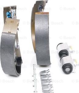 BOSCH 0 204 114 623 - Комплект гальм, барабанний механізм autozip.com.ua