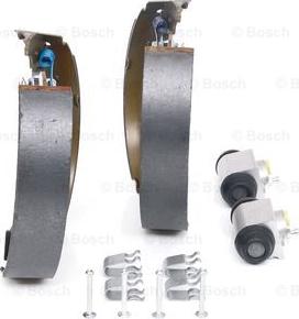 BOSCH 0 204 114 622 - Комплект гальм, барабанний механізм autozip.com.ua