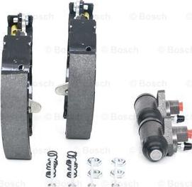 BOSCH 0 204 114 047 - Комплект гальм, барабанний механізм autozip.com.ua