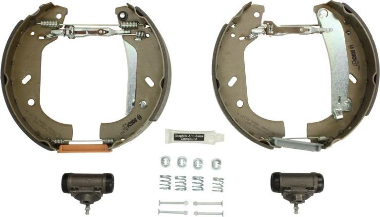 BOSCH 0 204 114 112 - Комплект гальм, барабанний механізм autozip.com.ua