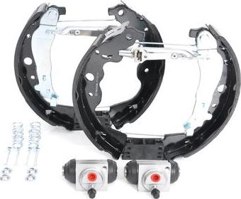BOSCH 0 204 114 896 - Комплект гальм, барабанний механізм autozip.com.ua