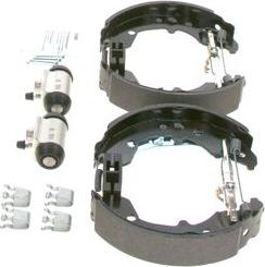 BOSCH 0 204 114 705 - Комплект гальм, барабанний механізм autozip.com.ua