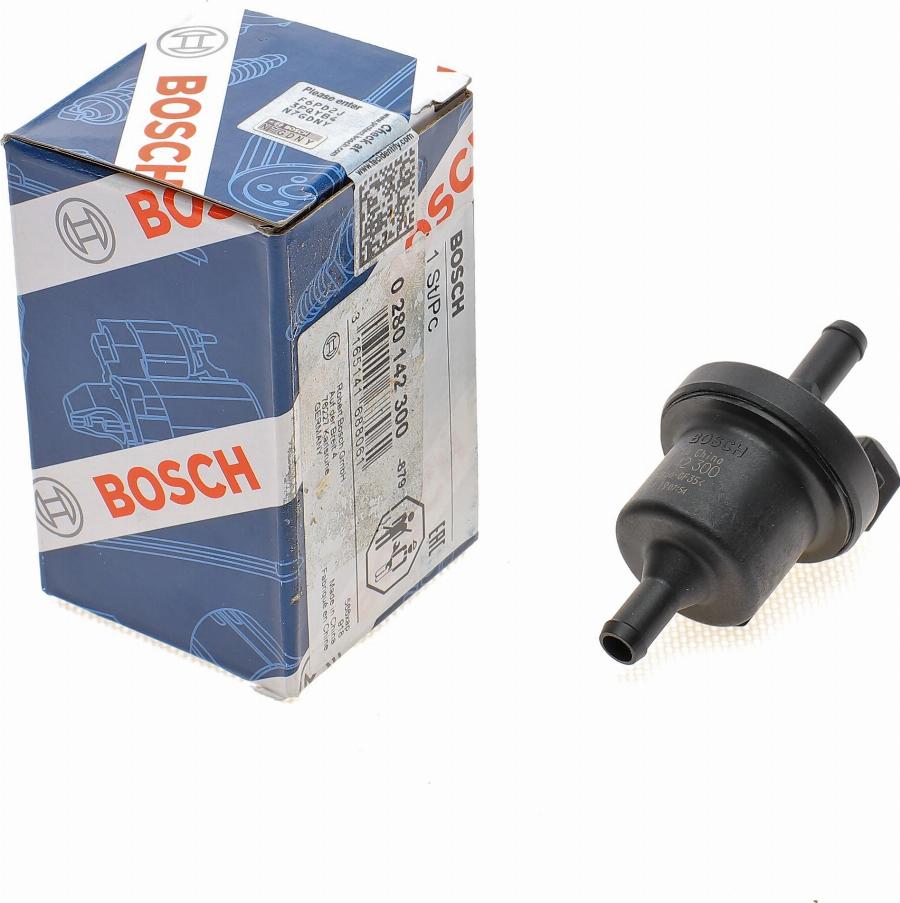 BOSCH 0 280 142 300 - Клапан вентиляції, паливний бак autozip.com.ua