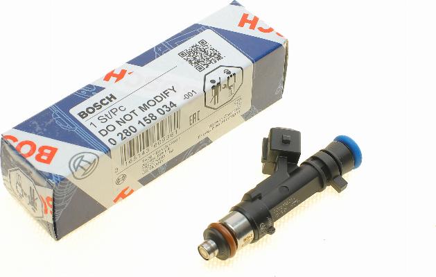 BOSCH 0 280 158 034 - Форсунка дизельна, розпилювач і утримувач autozip.com.ua