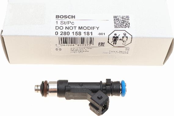 BOSCH 0 280 158 181 - Форсунка дизельна, розпилювач і утримувач autozip.com.ua