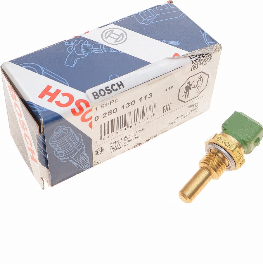 BOSCH 0 280 130 113 - Датчик, температура охолоджуючої рідини autozip.com.ua
