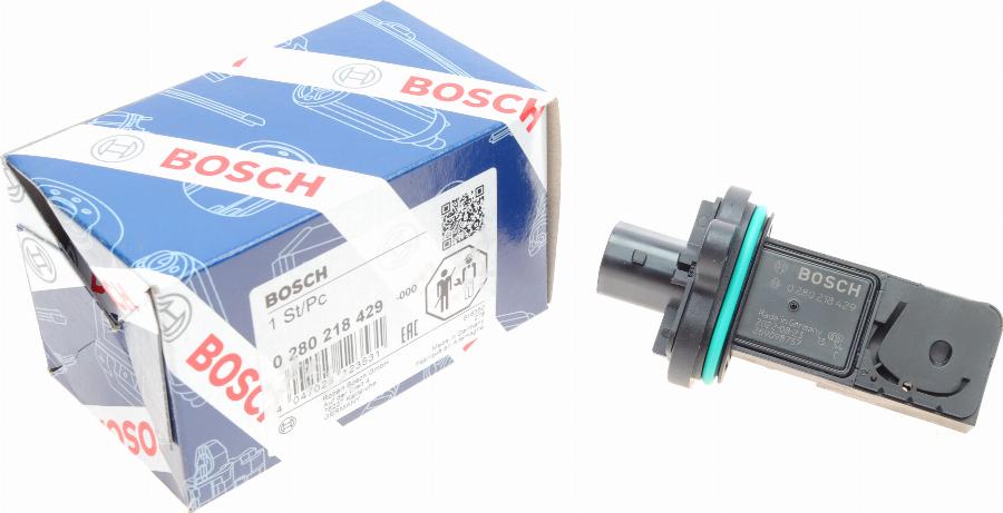 BOSCH 0 280 218 429 - Датчик потоку, маси повітря autozip.com.ua