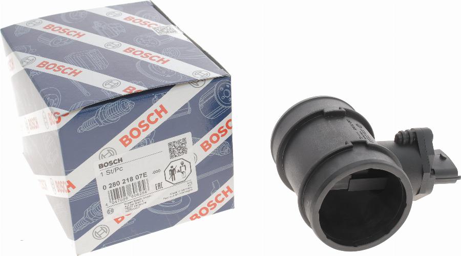 BOSCH 0 280 218 07E - Датчик потоку, маси повітря autozip.com.ua