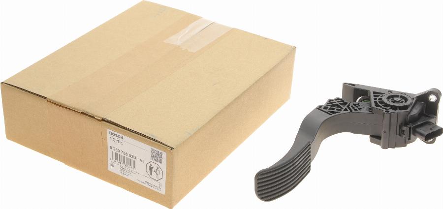 BOSCH 0 280 755 02U - Комплект педалі керування подачею палива autozip.com.ua