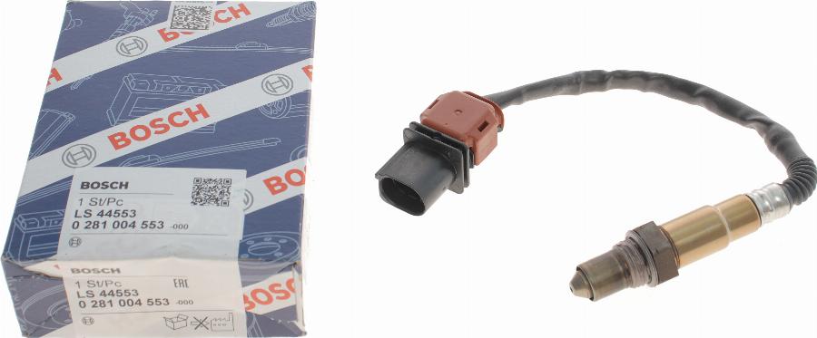 BOSCH 0 281 004 553 - Лямбда-зонд, датчик кисню autozip.com.ua