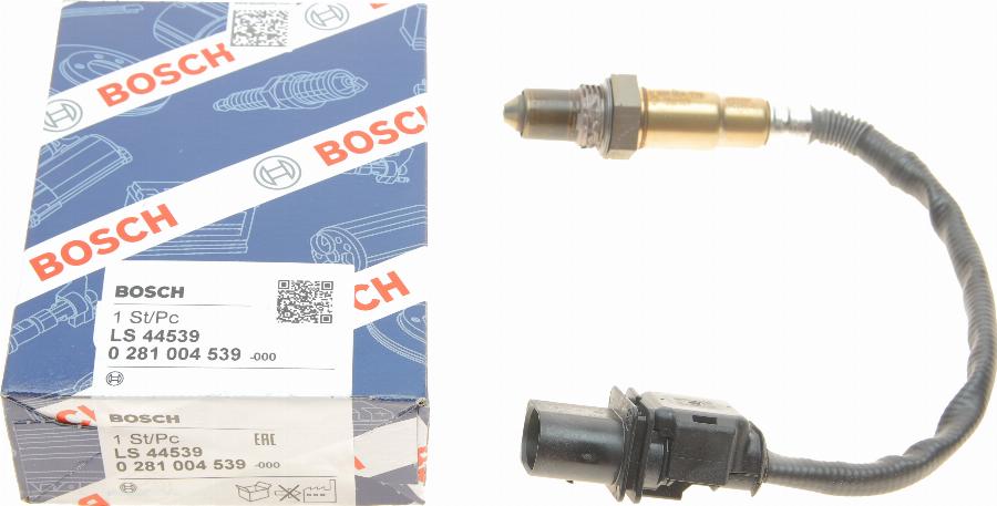 BOSCH 0 281 004 539 - Лямбда-зонд, датчик кисню autozip.com.ua