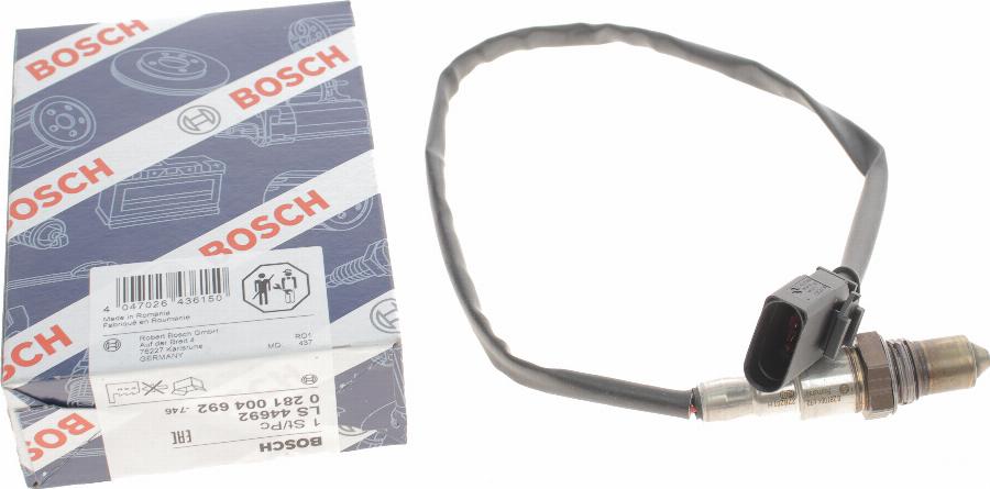 BOSCH 0 281 004 692 - Лямбда-зонд, датчик кисню autozip.com.ua