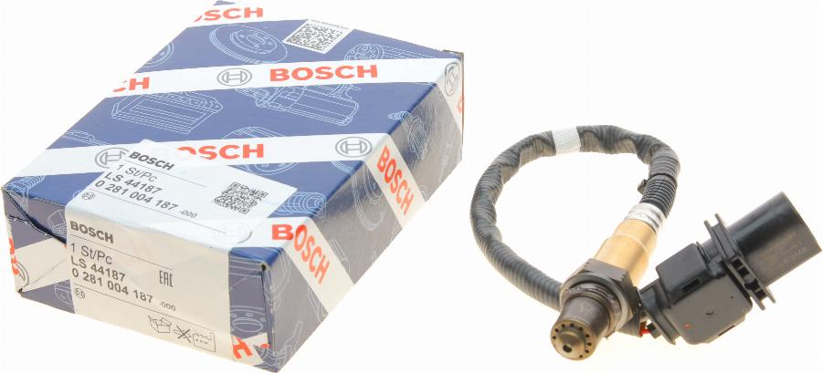 BOSCH 0 281 004 187 - Лямбда-зонд, датчик кисню autozip.com.ua