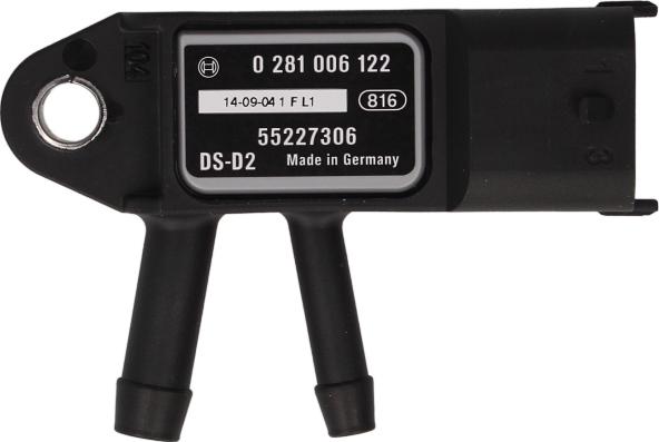 BOSCH 0 281 006 122 - Датчик, тиск вихлопних газів autozip.com.ua