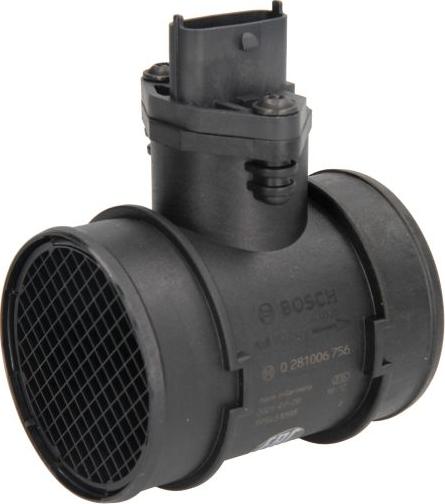 BOSCH 0 281 006 756 - Датчик потоку, маси повітря autozip.com.ua