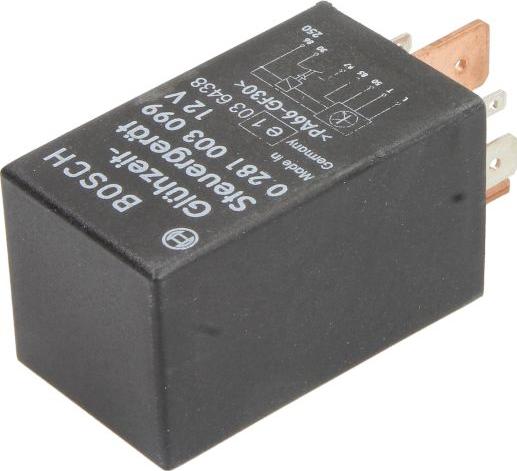 BOSCH 0 281 003 099 - Блок управління, реле, система розжарювання autozip.com.ua
