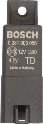 BOSCH 0 281 003 056 - Блок управління, реле, система розжарювання autozip.com.ua