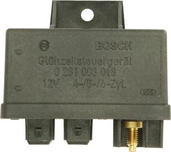 BOSCH 0 281 003 018 - Блок управління, реле, система розжарювання autozip.com.ua