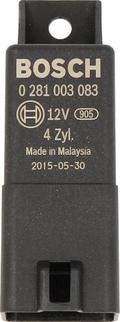 BOSCH 0 281 003 083 - Блок управління, реле, система розжарювання autozip.com.ua