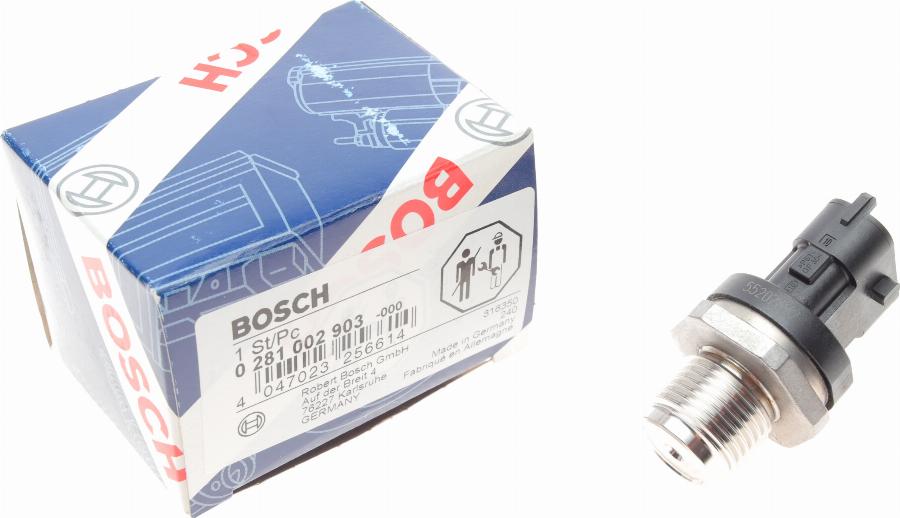 BOSCH 0 281 002 903 - Датчик, тиск подачі палива autozip.com.ua