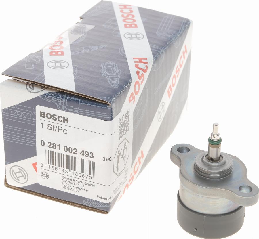 BOSCH 0 281 002 493 - Редукційний клапан, Common-Rail-System autozip.com.ua