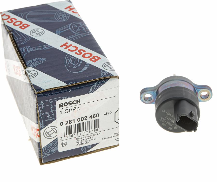 BOSCH 0 281 002 480 - Редукційний клапан, Common-Rail-System autozip.com.ua