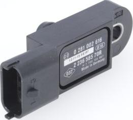 BOSCH 0 281 002 616 - Датчик, тиск наддуву autozip.com.ua