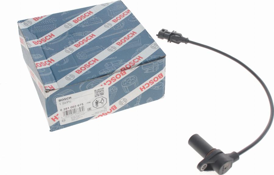 BOSCH 0 281 002 675 - Датчик імпульсів, колінчастий вал autozip.com.ua