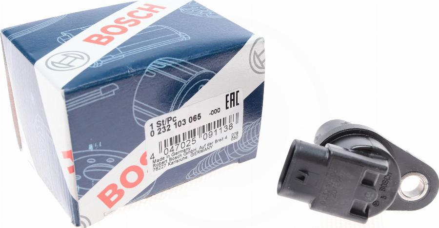 BOSCH 0 232 103 065 - Датчик, положення розподільного валу autozip.com.ua