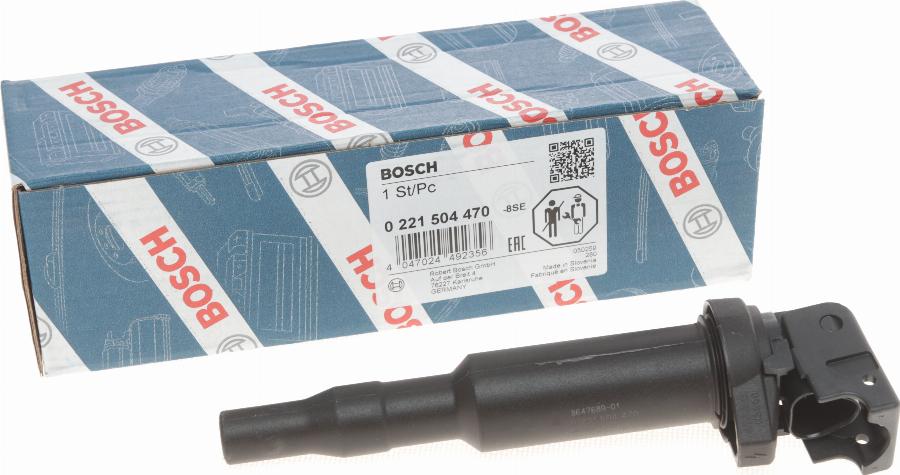 BOSCH 0 221 504 470 - Котушка запалювання autozip.com.ua