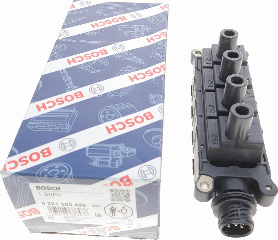 BOSCH 0 221 503 489 - Котушка запалювання autozip.com.ua