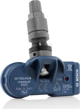 BOSCH 0 273 014 058 - Датчик частоти обертання колеса, контроль тиску в шинах autozip.com.ua