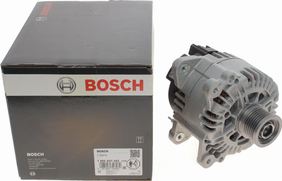 BOSCH 1 986 A01 452 - Генератор autozip.com.ua