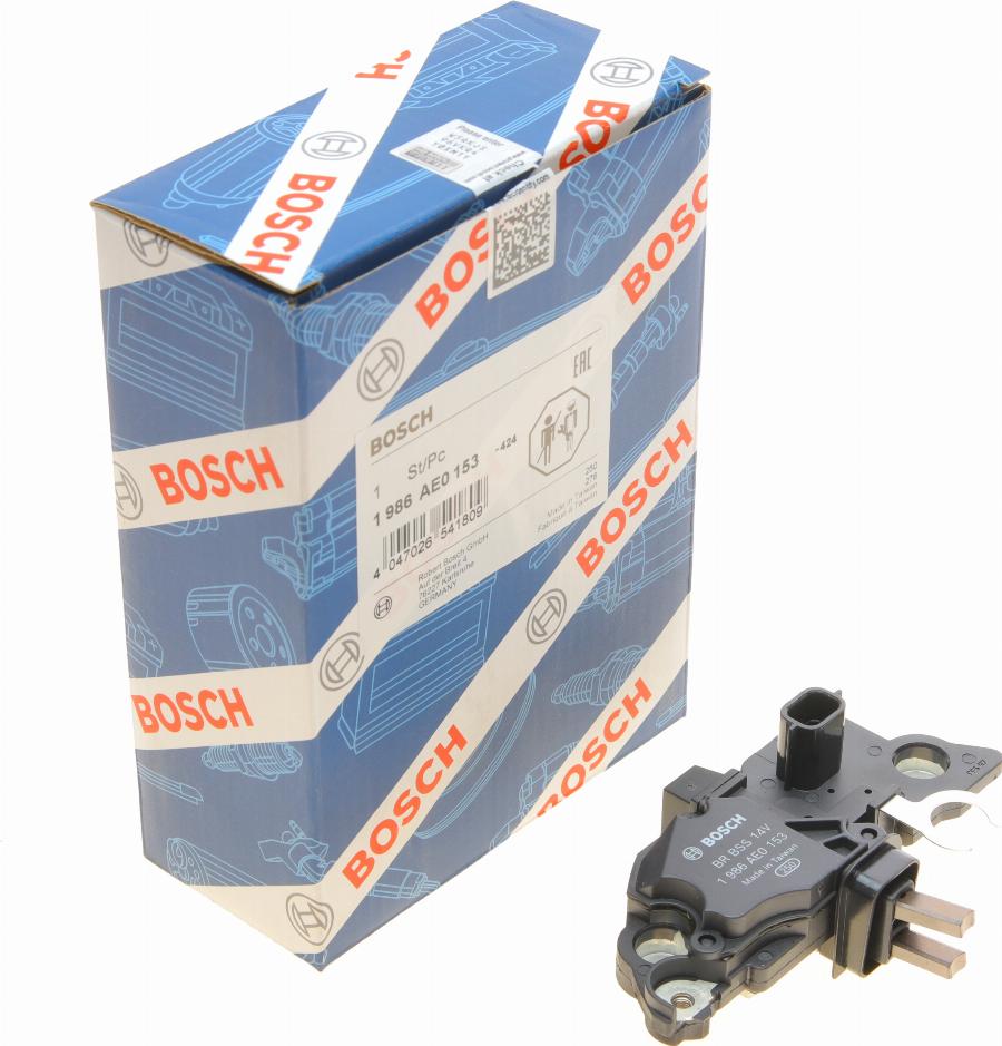 BOSCH 1 986 AE0 153 - Регулятор напруги генератора autozip.com.ua