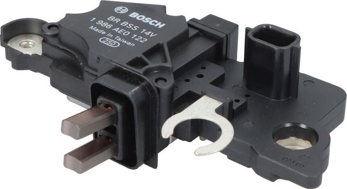 BOSCH 1 986 AE0 122 - Регулятор напруги генератора autozip.com.ua