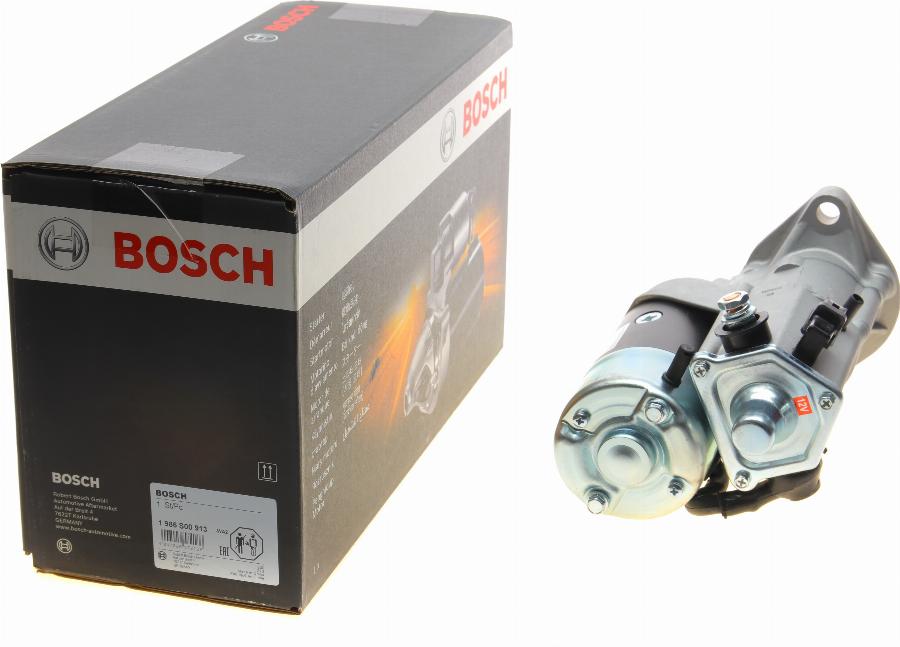 BOSCH 1 986 S00 913 - Стартер autozip.com.ua