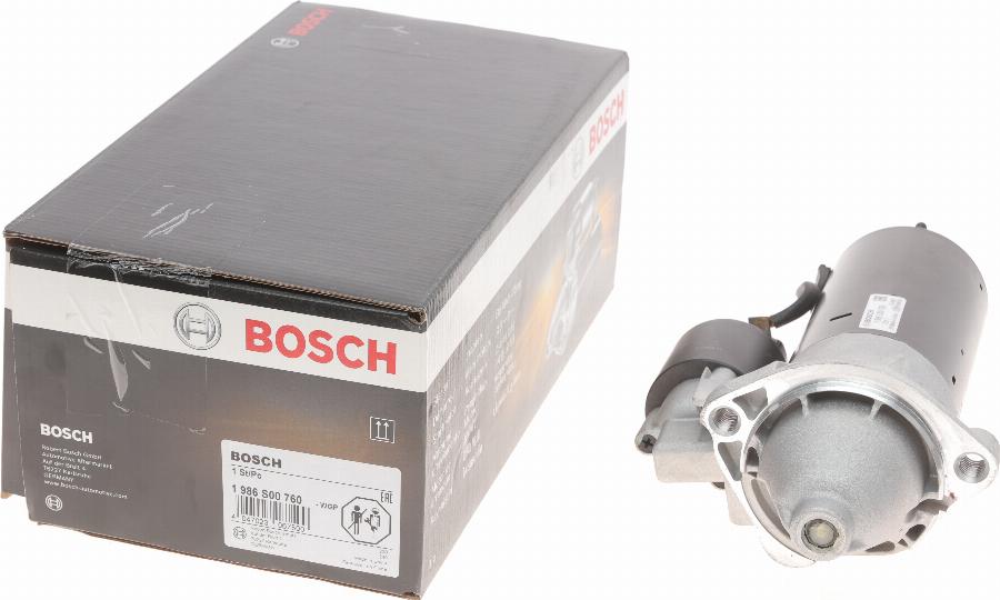 BOSCH 1 986 S00 760 - Стартер autozip.com.ua