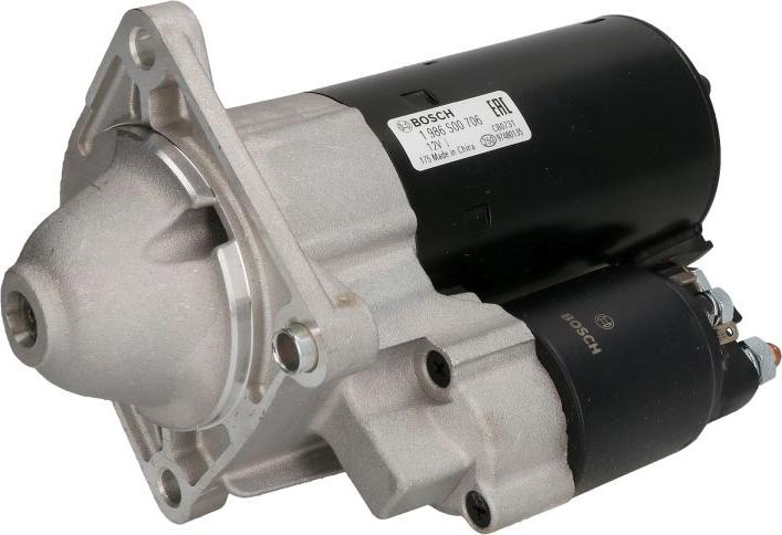 BOSCH 1 986 S00 706 - Стартер autozip.com.ua