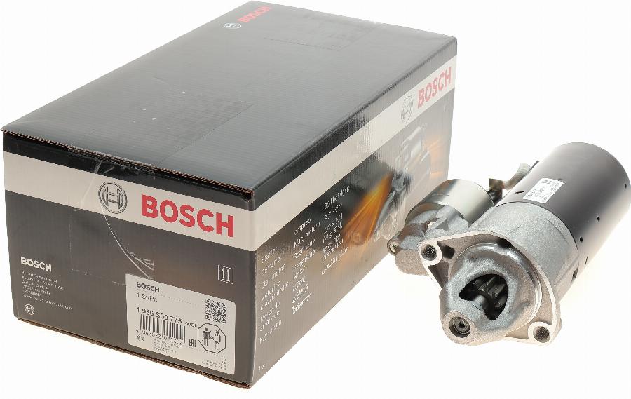 BOSCH 1 986 S00 775 - Стартер autozip.com.ua