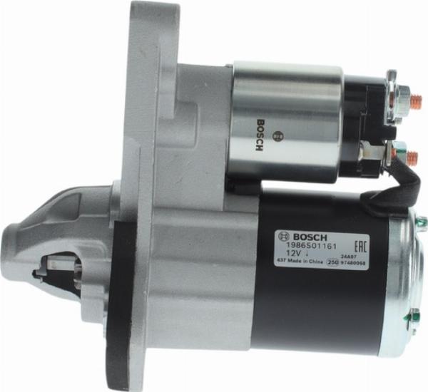 BOSCH 1 986 S01 161 - Стартер autozip.com.ua