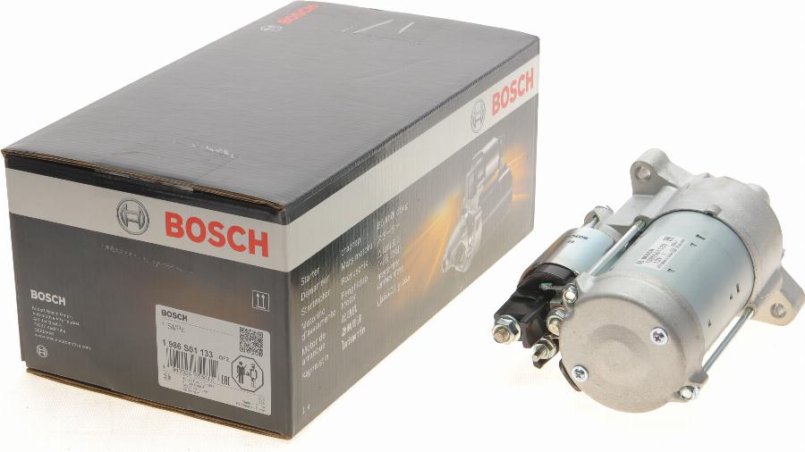 BOSCH 1 986 S01 133 - Стартер autozip.com.ua