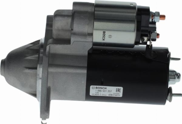 BOSCH 1 986 S01 257 - Стартер autozip.com.ua