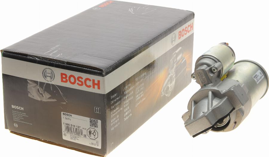 BOSCH 1 986 S10 127 - Стартер autozip.com.ua