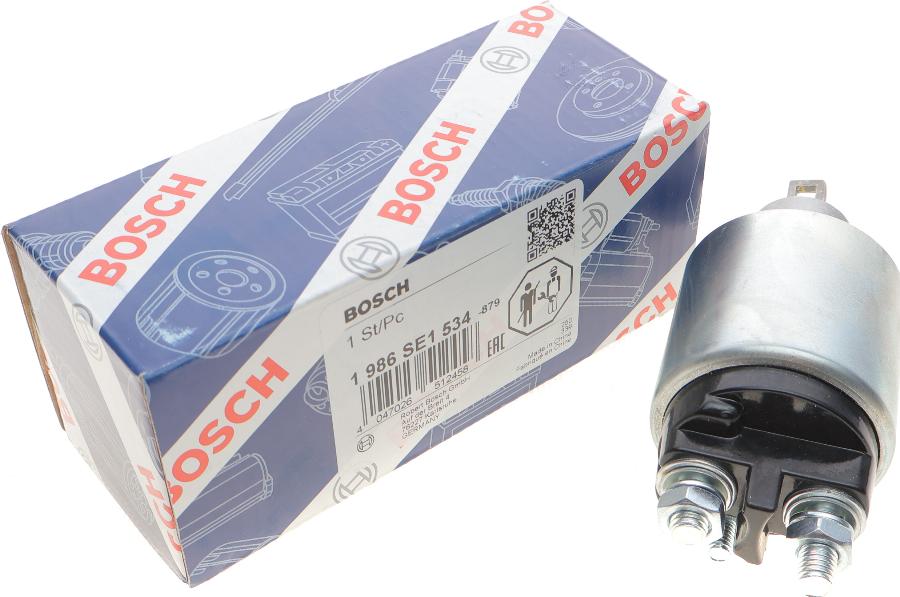 BOSCH 1 986 SE1 534 - Тягове реле, стартер autozip.com.ua