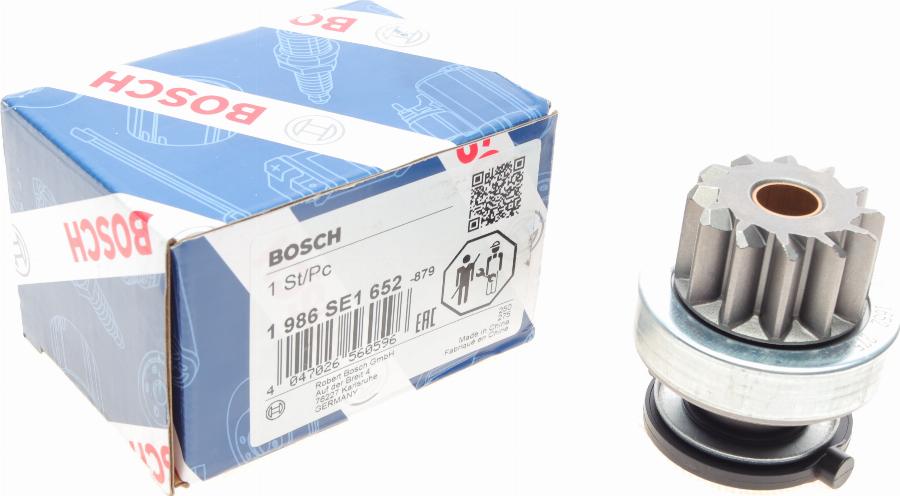 BOSCH 1 986 SE1 652 - Провідна шестерня, стартер autozip.com.ua