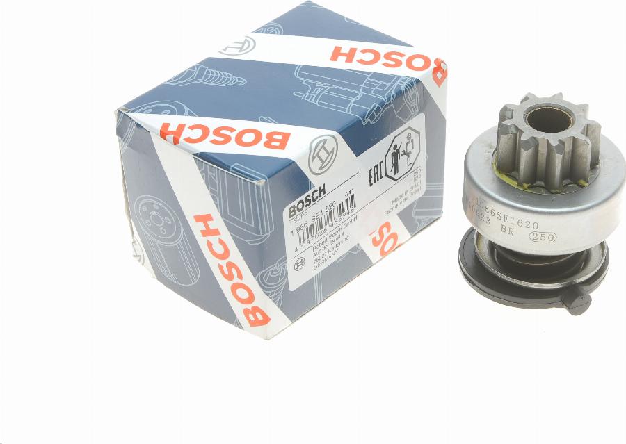 BOSCH 1 986 SE1 620 - Провідна шестерня, стартер autozip.com.ua