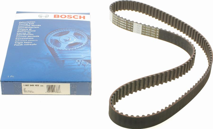 BOSCH 1 987 949 403 - Ремінь ГРМ autozip.com.ua