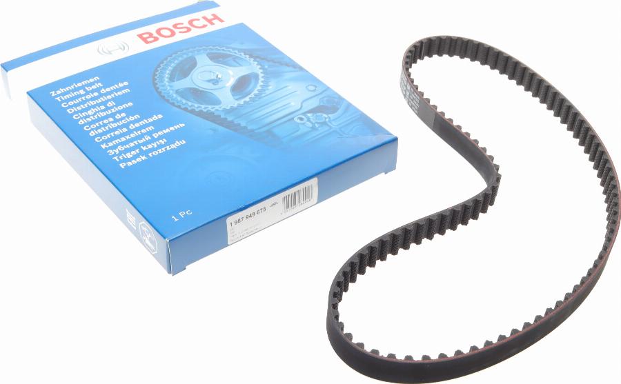 BOSCH 1 987 949 675 - Ремінь ГРМ autozip.com.ua